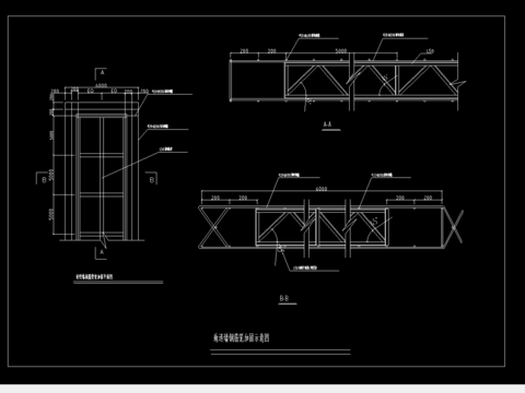  地连墙钢筋笼节点大样 