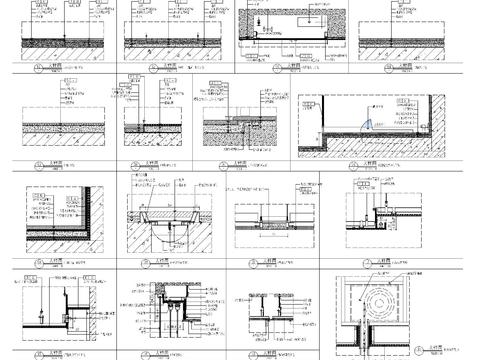  通用节点cad大样图 