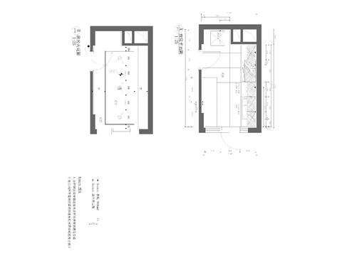  大户型厨房立面图 