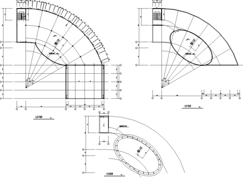  邓桥商业城cad施工图 