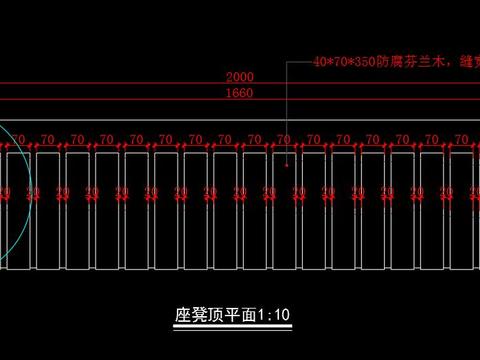  中式坐凳cad图库 
