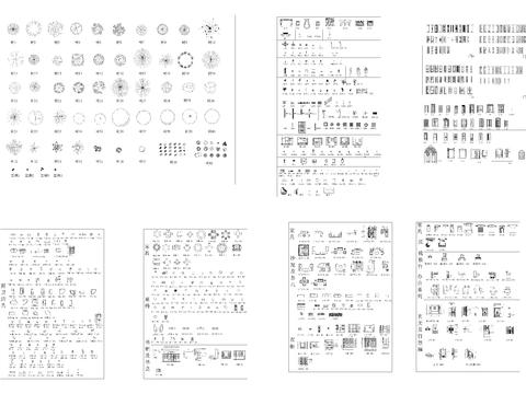  建筑CAD材质图库 