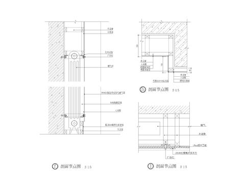  暖气罩CAD施工图 