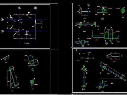  膜工程结构节点大样 