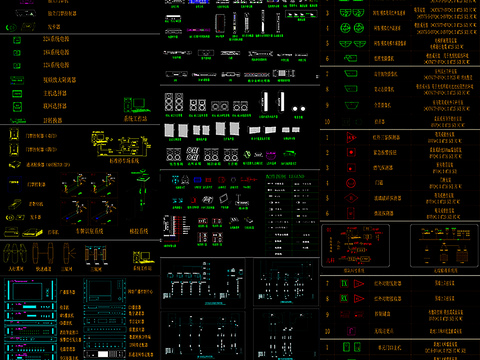  弱电智能化CAD图库 