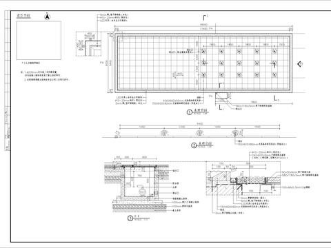  特色水景细部CAD施工图 