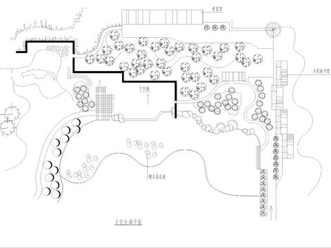  中心湖 文化长廊节点大样 