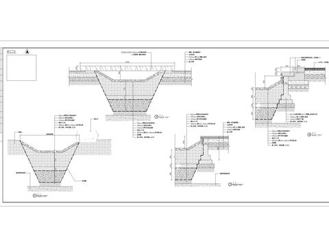  旱溪细部CAD节点大样 