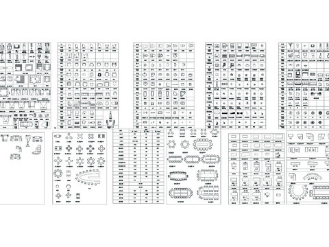  分类经典cad图库 