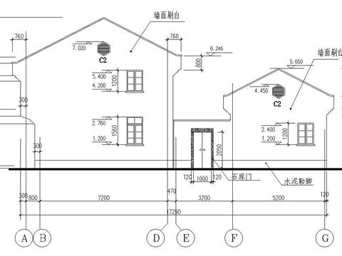 南京西路主要老建筑CAD施工图 