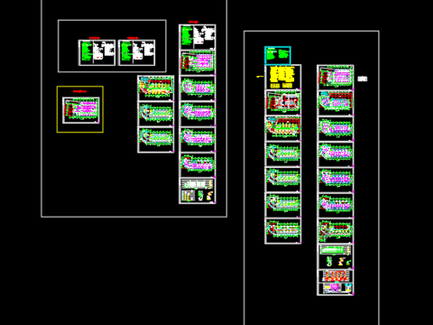  鼎世华府23号楼给排水CAD施工图 