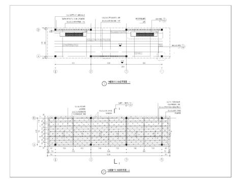  特色廊架cad大样图 