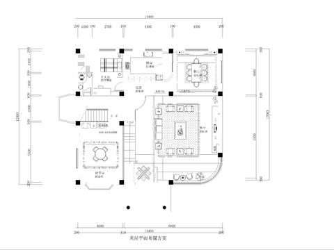  二層別墅全套cad施工圖 