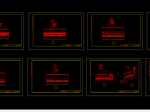  种植屋面节点大样图 