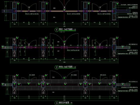  新中式牌坊CAD节点大样 