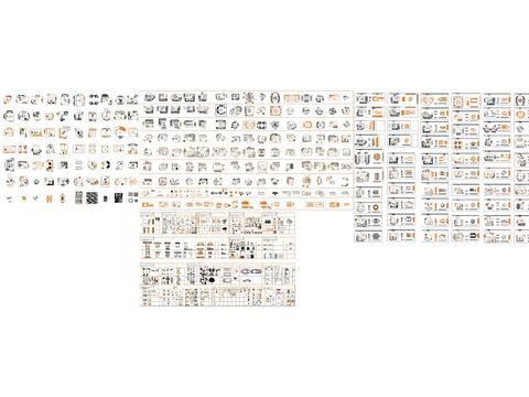  设计师精选家居cad图库 