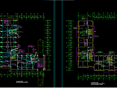  某多层住宅楼电气图cad施工图 