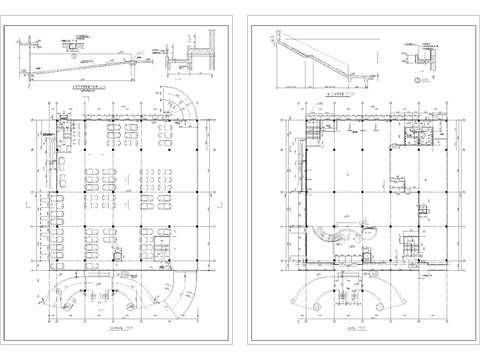  綜合大樓建筑cad施工圖 