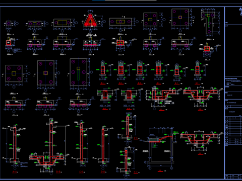  游泳馆建筑结构水暖电CAD施工图 
