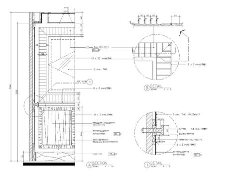 电梯骄厢装修竣工cad大样图 