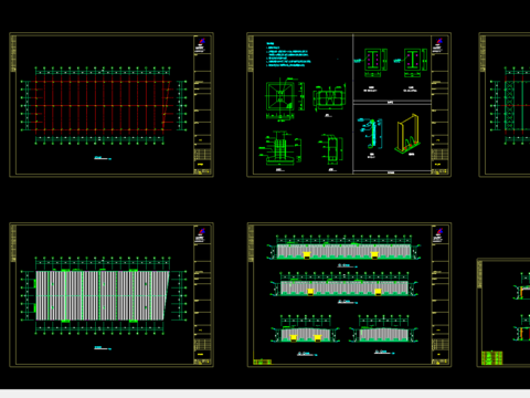  东升二厂cad施工图 