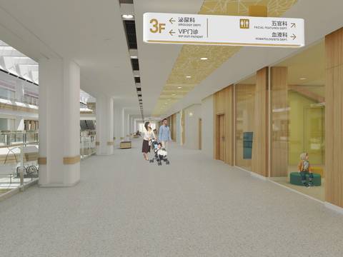  广州城南某医院cad施工图 