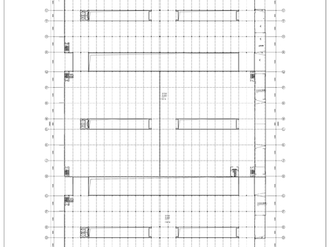  通用技術(shù)集團(tuán)國(guó)測(cè)時(shí)柵科技有限公司一期廠房CAD施工圖 