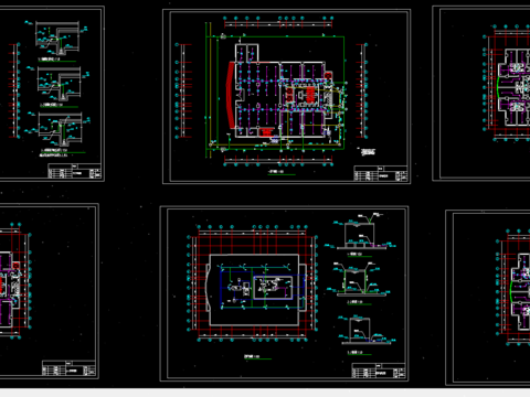  高层酒店排水全套图 