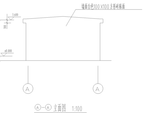  食堂设计CAD施工图 