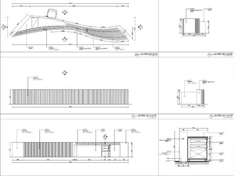  接待台 节点大样图 