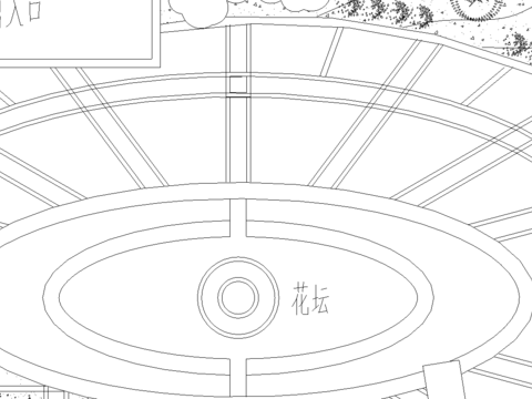  某住宅区广场绿化CAD施工图 