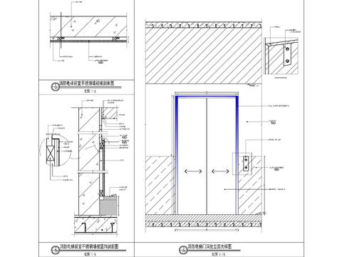  消火栓通用CAD大样图 