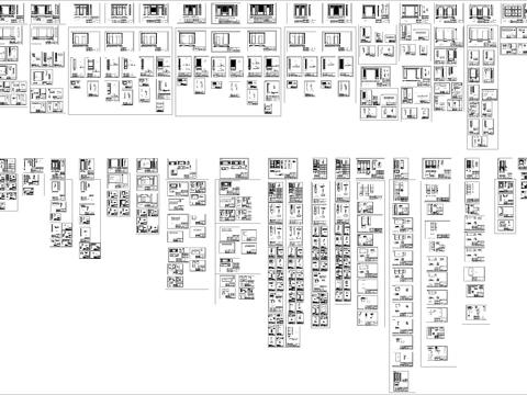  室内装修节点CAD图库 