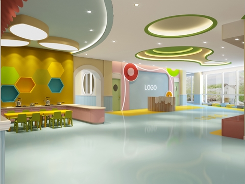  巴中第二所红太阳幼儿园cad施工图 