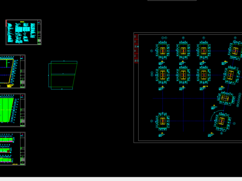  扩建厂房cad施工图 