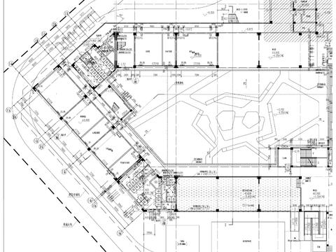  學(xué)校建筑CAD施工圖 