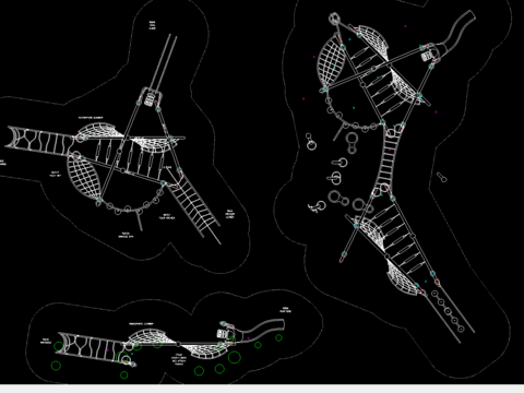  儿童游乐设施cad图库 