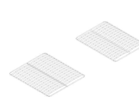  排骨架cad大样图 