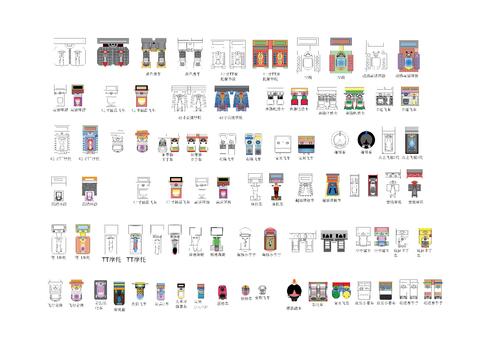  电玩IP游戏系列CAD图库 