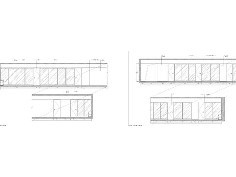  辦公室cad施工圖 