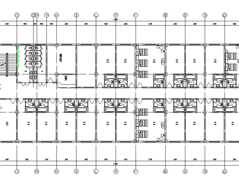  歐式賓館建筑設(shè)計(jì)方案CAD圖 