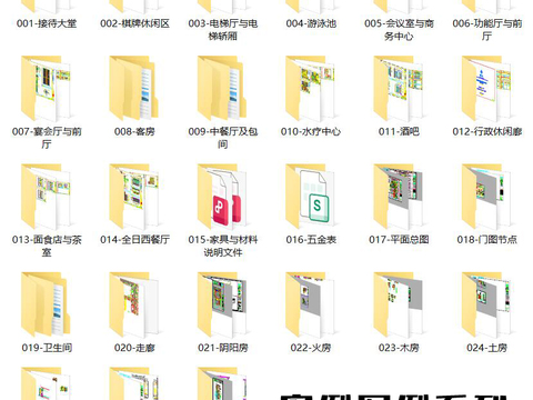  HBA制图规范cad图库 
