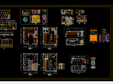  火锅店装修方案图 