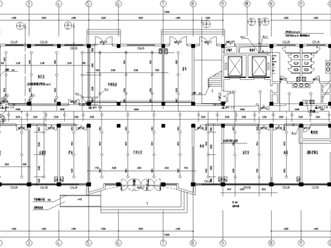  医院给排水cad施工图 