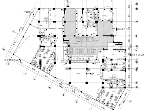  中医馆cad施工图 