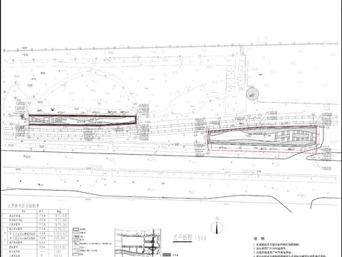  琶洲港澳客运口岸连廊及附楼工程cad施工图 