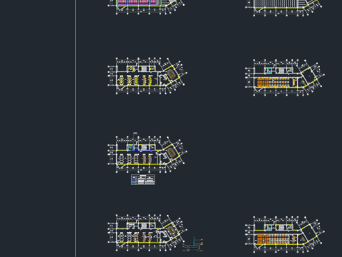  某融媒体室内装修cad平面图 
