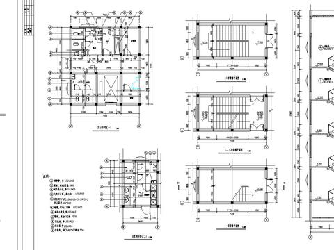  某医院cad施工图 