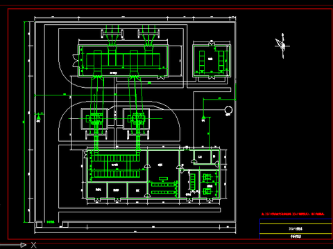  35kV变电站CAD施工图 