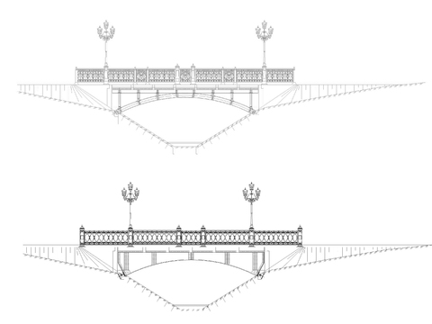  橋梁建筑CAD施工圖 